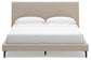 Cielden California King Upholstered Bed with Roll Slats, Dresser, Mirror, Chest and Nightstand