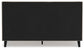 Cielden California King Upholstered Bed with Roll Slats, Dresser, Mirror and Nightstand
