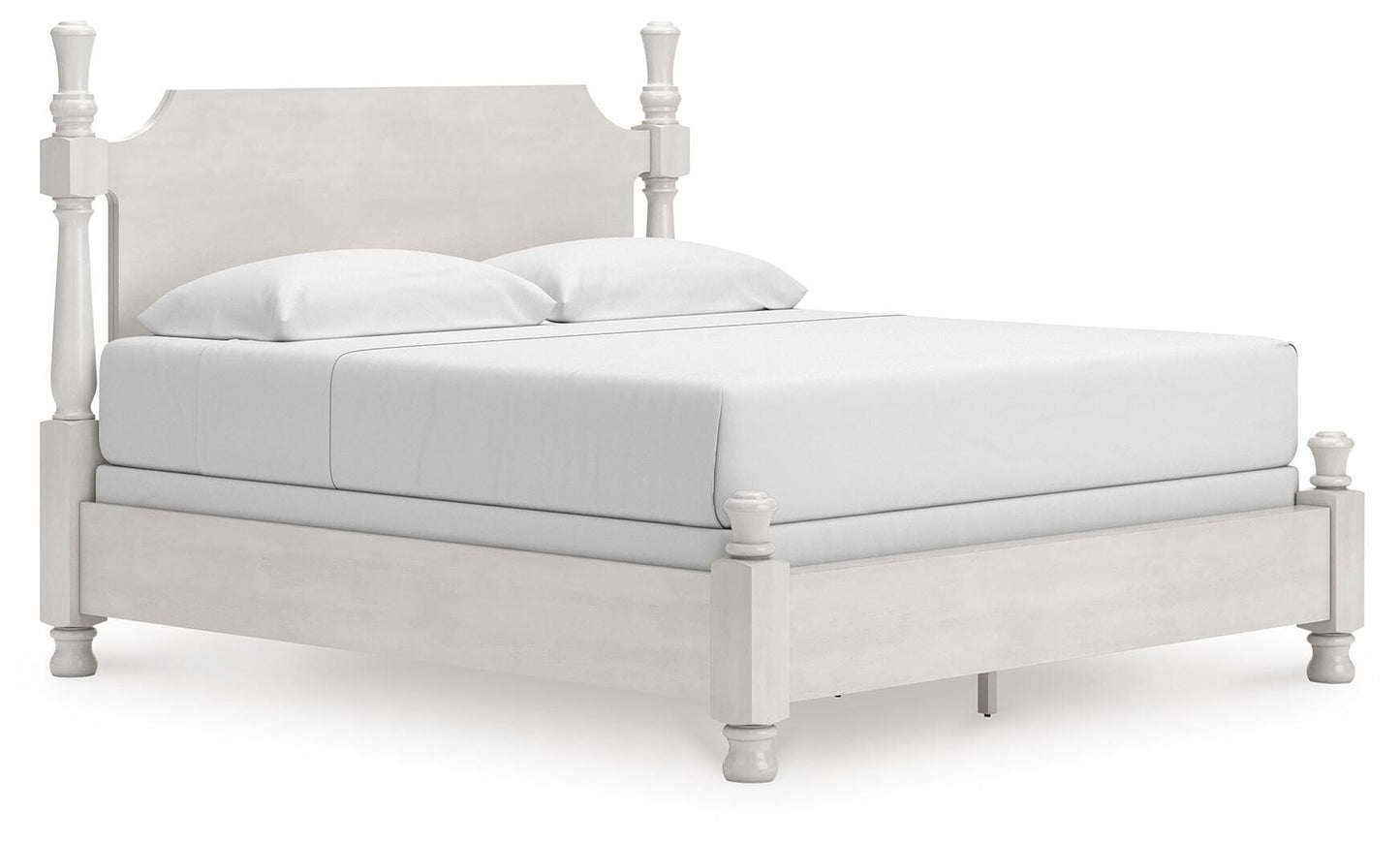 Rowlenstown King Poster Bed, Dresser and Mirror