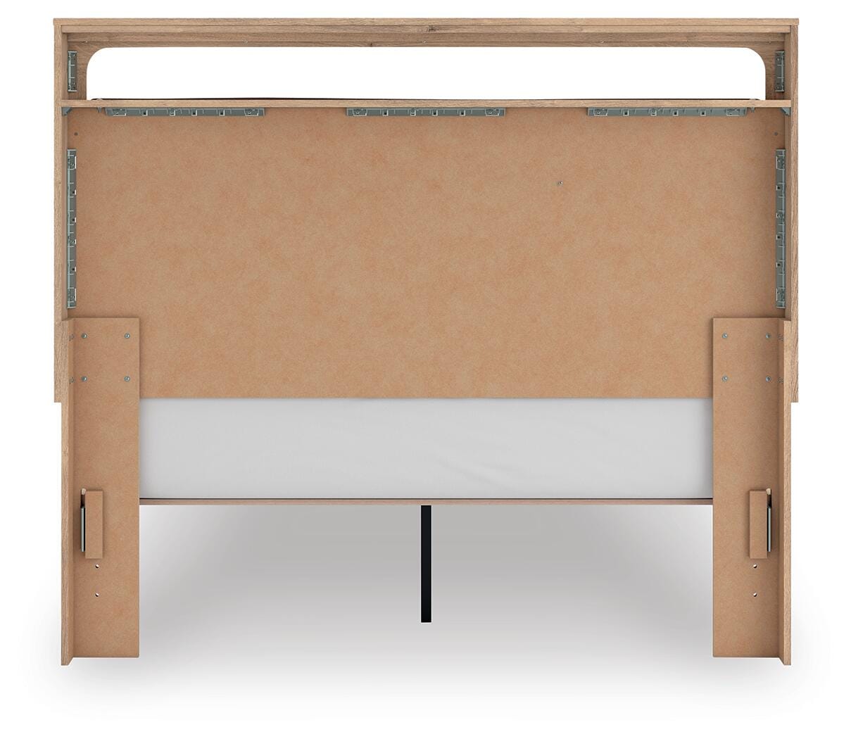 Kinlanni Queen Upholstered Platform Bed, Dresser, Mirror and Nightstand