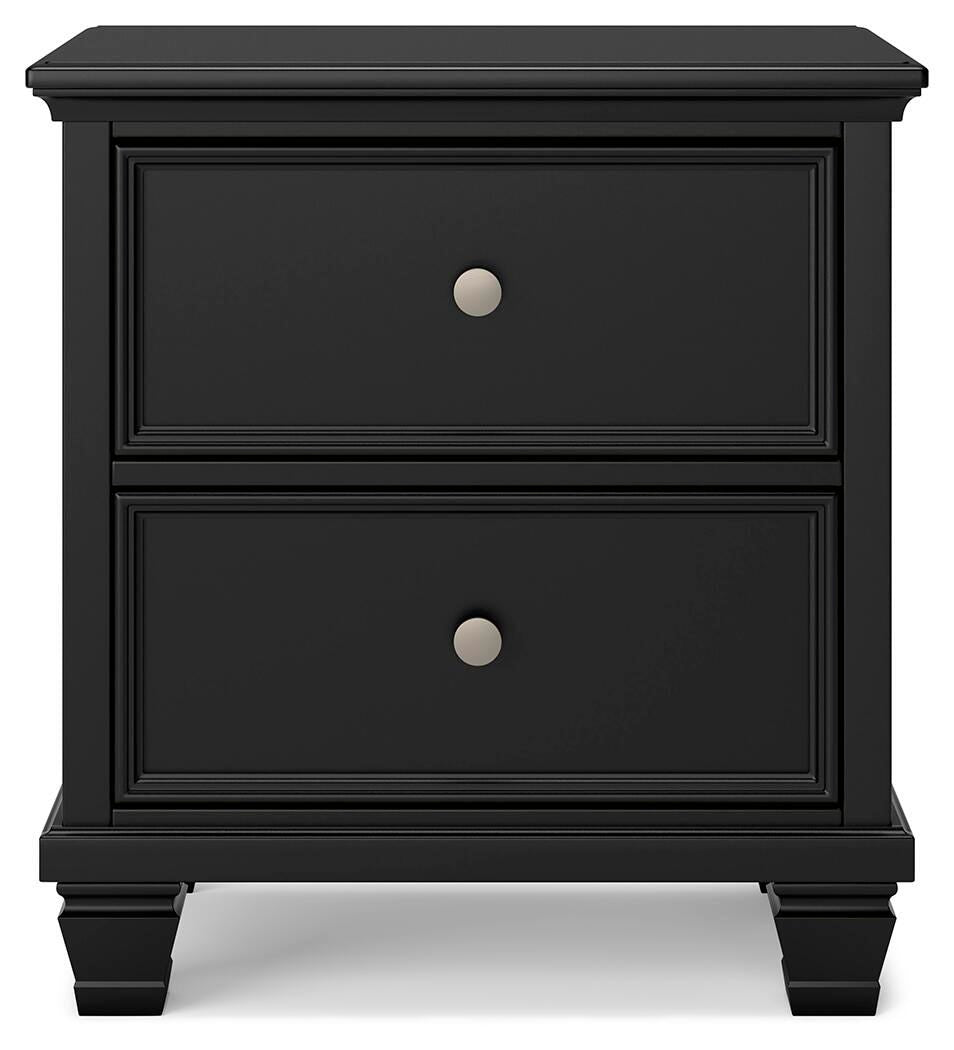 Lanolee Twin Panel Storage Bed, Dresser, Mirror and Nightstand