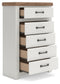 Savonport Five Drawer Chest