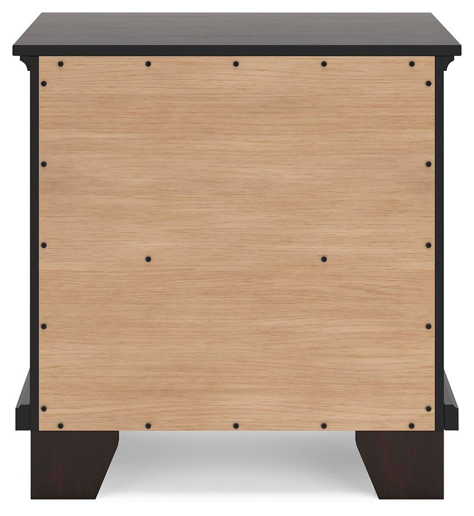 Covetown Twin Panel Bed, Dresser, Mirror, Chest and Nightstand