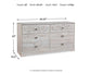 Paxberry Six Drawer Dresser