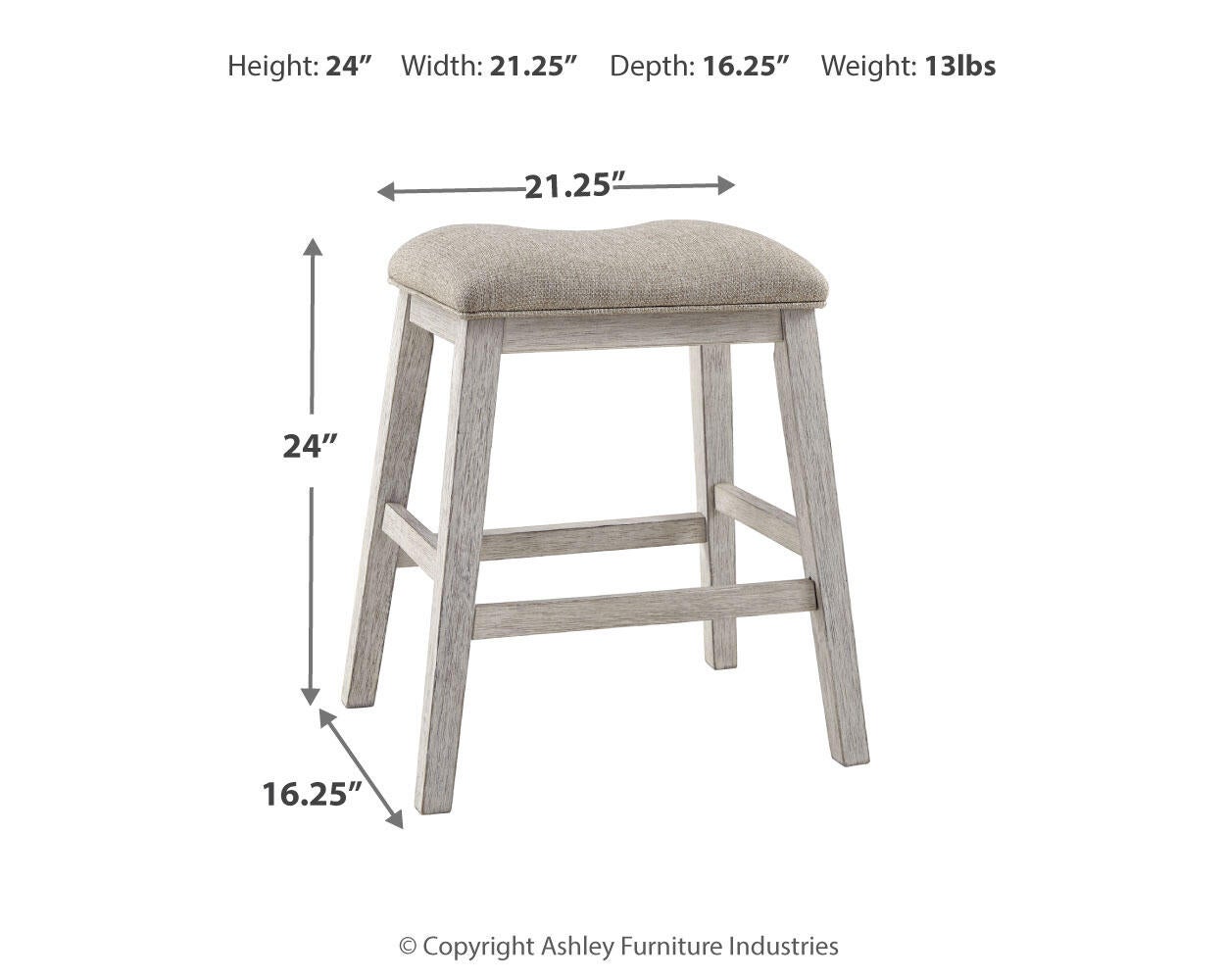 Skempton Upholstered Stool (2/CN)