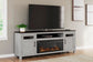 Darborn 88" TV Stand with Electric Fireplace
