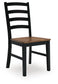 Wildenauer Dining Room Side Chair (2/CN)