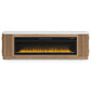 Camdill 80" TV Stand with Electric Fireplace