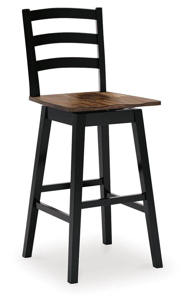 Wildenauer Tall Swivel Barstool (2/CN)