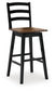 Wildenauer Tall Swivel Barstool (2/CN)
