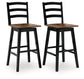 Wildenauer Tall Swivel Barstool (2/CN)