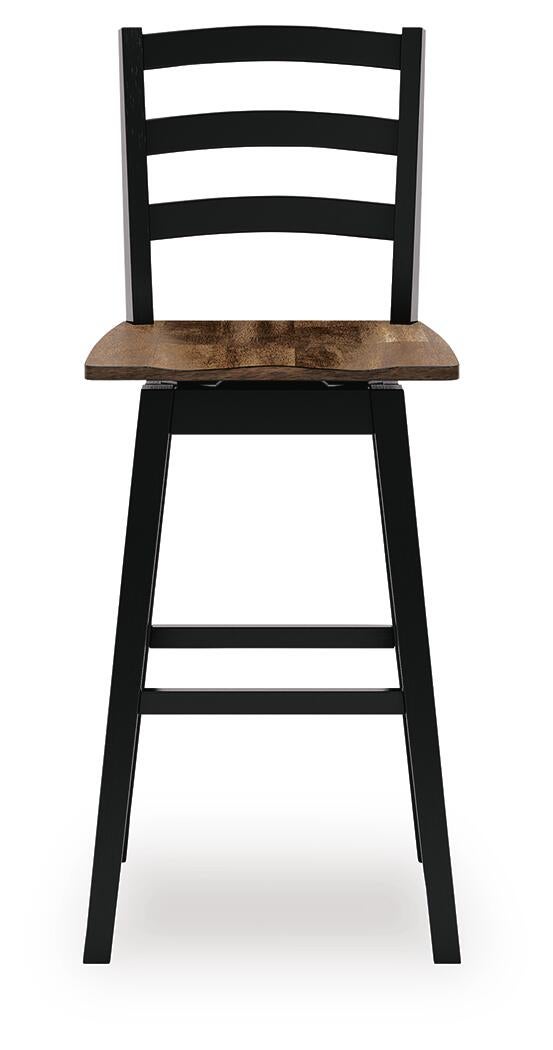 Wildenauer Tall Swivel Barstool (2/CN)
