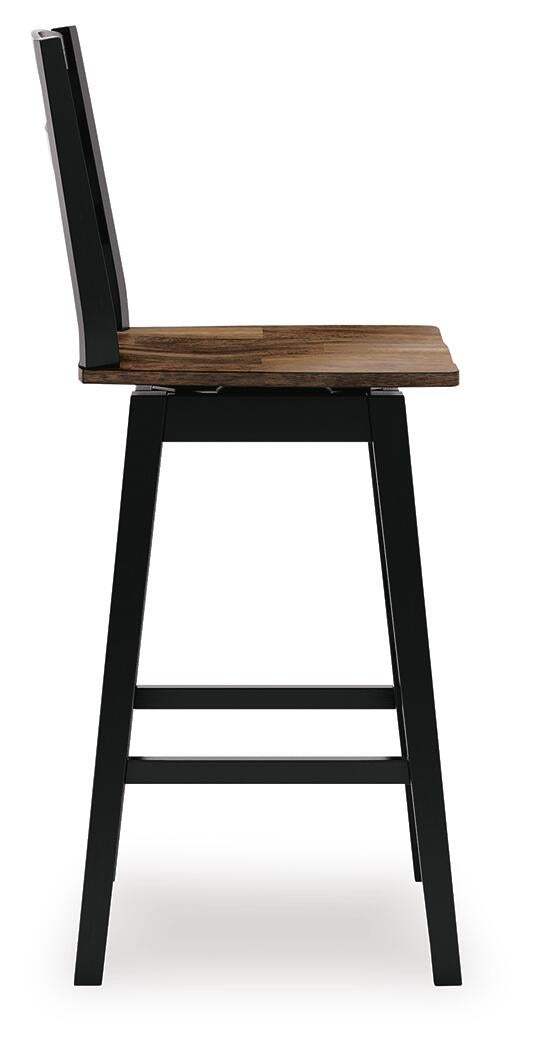 Wildenauer Tall Swivel Barstool (2/CN)
