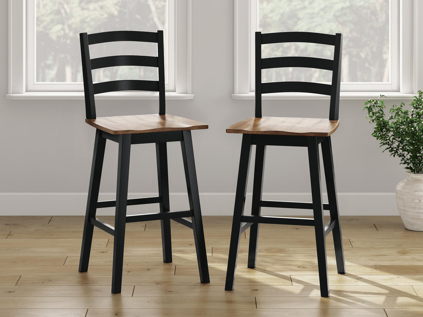 Wildenauer Tall Swivel Barstool (2/CN)