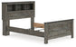 Frandern Full Bookcase Panel Bed
