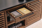 Kallari Credenza with Desk Return