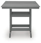 Sanctuary Beach Square Counter TBL w/UMB OPT