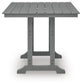 Sanctuary Beach Square Counter TBL w/UMB OPT
