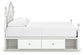 Kozlani Full Upholstered Panel Bed with Storage