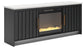 Cadmori 63" TV Stand with Electric Fireplace