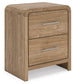 Gramburg Two Drawer Night Stand
