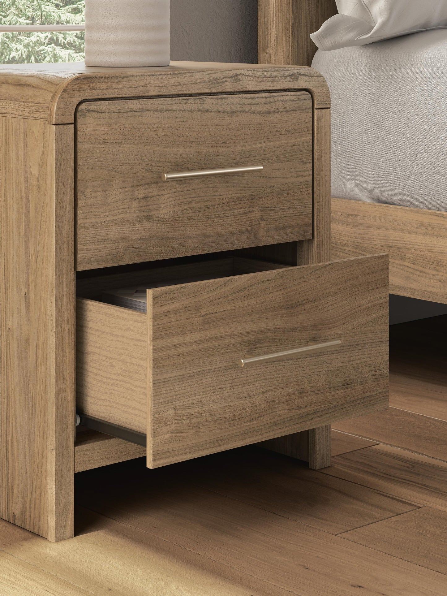 Gramburg Two Drawer Night Stand