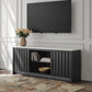 Cadmori XL TV Stand w/Fireplace Option