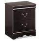 Huey Vineyard Queen Sleigh Bed with Mirrored Dresser, Chest and Nightstand