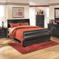 Huey Vineyard Queen Sleigh Bed with Mirrored Dresser, Chest and Nightstand