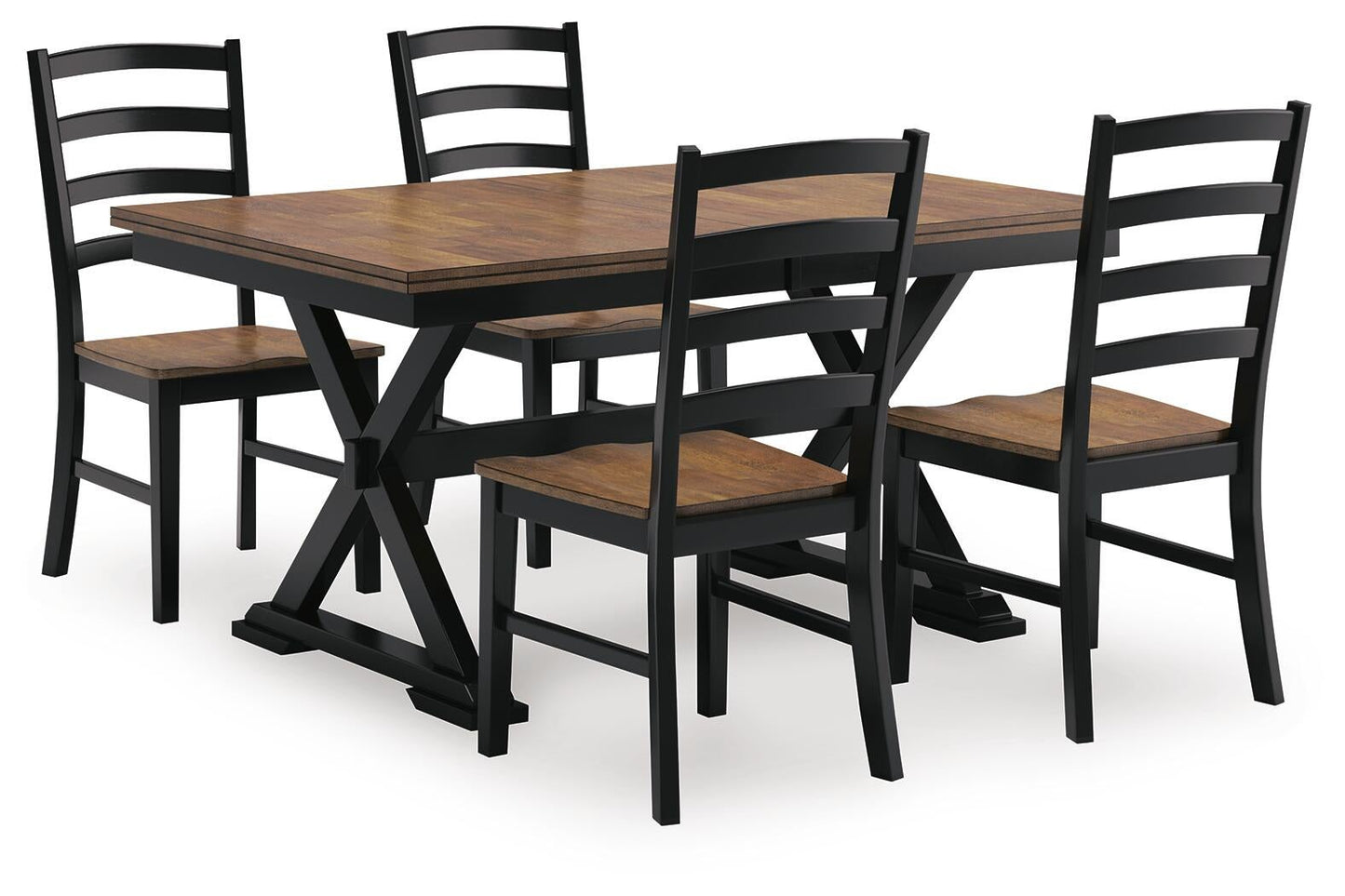 Wildenauer Dining Table and 4 Chairs