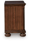 Lavinton Queen Poster Bed, Dresser, Mirror, Chest and Nightstand