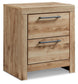 Hyanna King Panel Bed, Dresser, Mirror and Nightstand