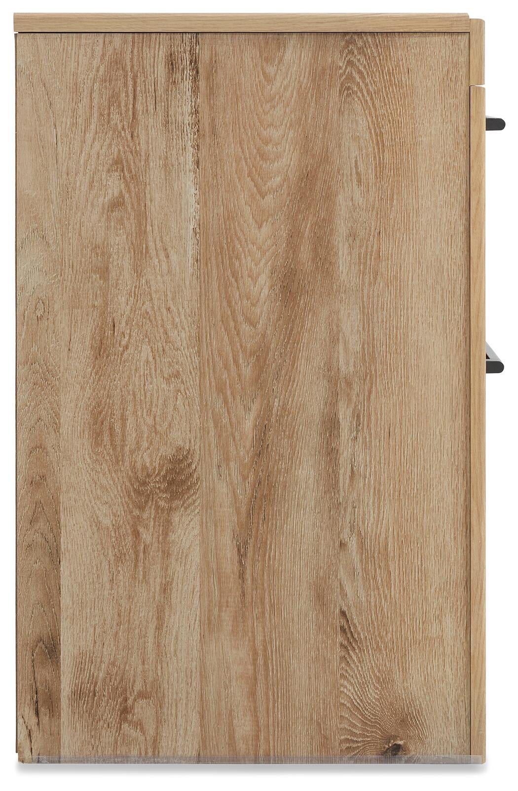 Hyanna King Panel Bed, Dresser, Mirror and Nightstand