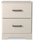 Stelsie Twin Panel Bed with Mirrored Dresser, Chest and Nightstand
