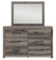Urbanoore Twin Panel Bed with Storage, Dresser, Mirror and Nightstand