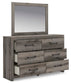 Urbanoore Twin Panel Storage Bed, Dresser, Mirror and Nightstand