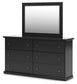 Maribel Twin Panel Bed, Dresser, Mirror, Chest and Nightstand