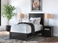 Maribel Twin Panel Bed, Dresser, Mirror, Chest and Nightstand