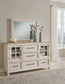 Shaybrock Queen Panel Bed, Dresser, Mirror and Nightstand