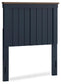Landocken Twin Panel Headboard, Dresser and Mirror