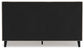 Cielden California King Upholstered Bed with Roll Slats, Dresser, Mirror, Chest and Nightstand