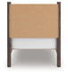Cadmori Twin Panel Platform Bed, Dresser and Mirror
