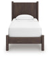 Cadmori Twin Panel Platform Bed, Dresser, Mirror and Nightstand