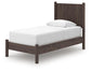 Cadmori Twin Panel Platform Bed, Dresser, Mirror and Nightstand