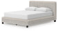 Birmonton Queen Upholstered Bed, Dresser, Mirror and Nightstand
