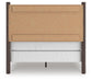 Cadmori Full Panel Bed, Dresser and Mirror