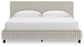 Birmonton King Upholstered Bed, Dresser, Mirror, Chest and Nightstand