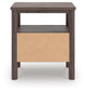Cadmori King Upholstered Panel Platform Bed, Dresser, Mirror and Nightstand