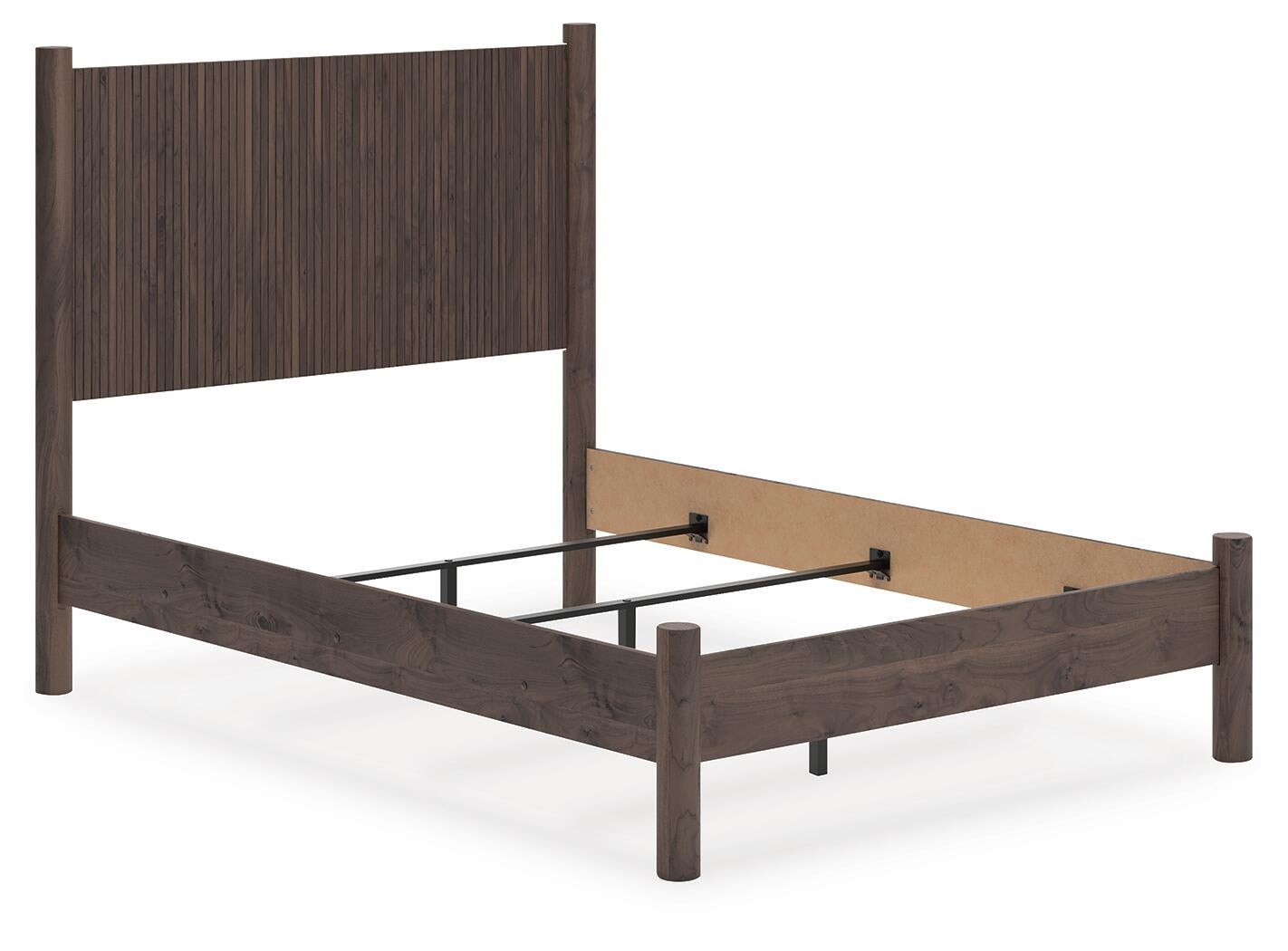 Cadmori Full Panel Bed, Dresser, Mirror and Nightstand