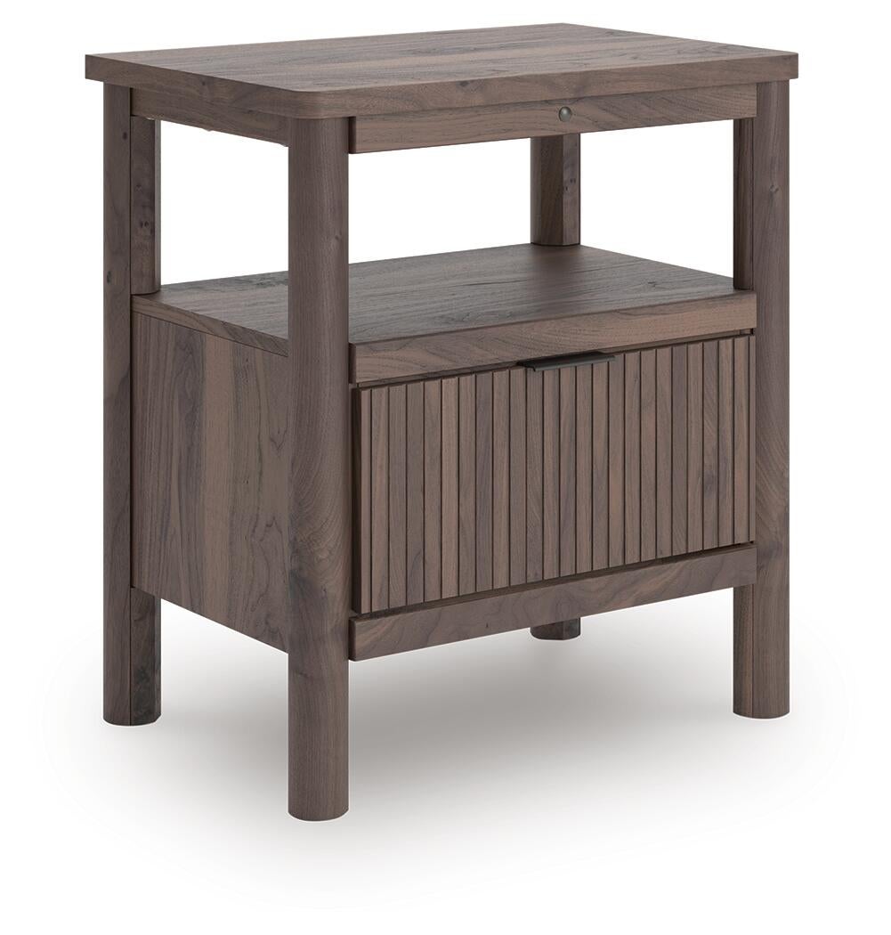 Cadmori Full Panel Bed, Dresser, Mirror and Nightstand
